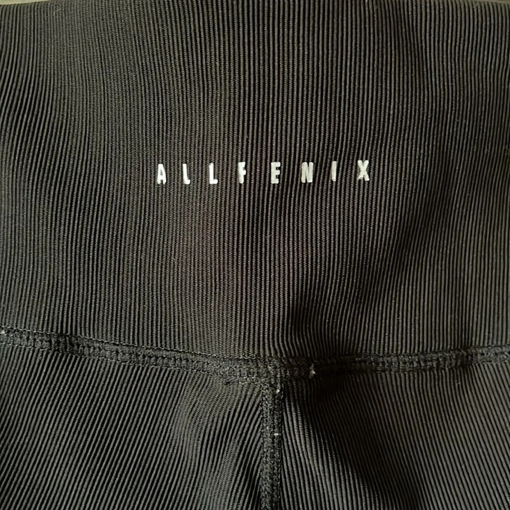 All Fenix Ribbed Black Biker Shorts Size Small - Picture 4 of 5